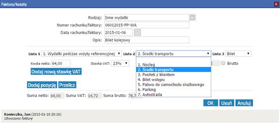 dekretacja i księgowanie 1